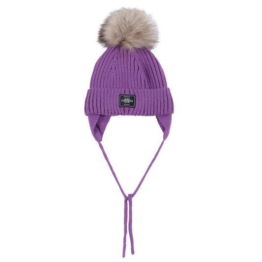 Tuque d’hiver - F25TU2588- Lilas - 2 à 6 ans