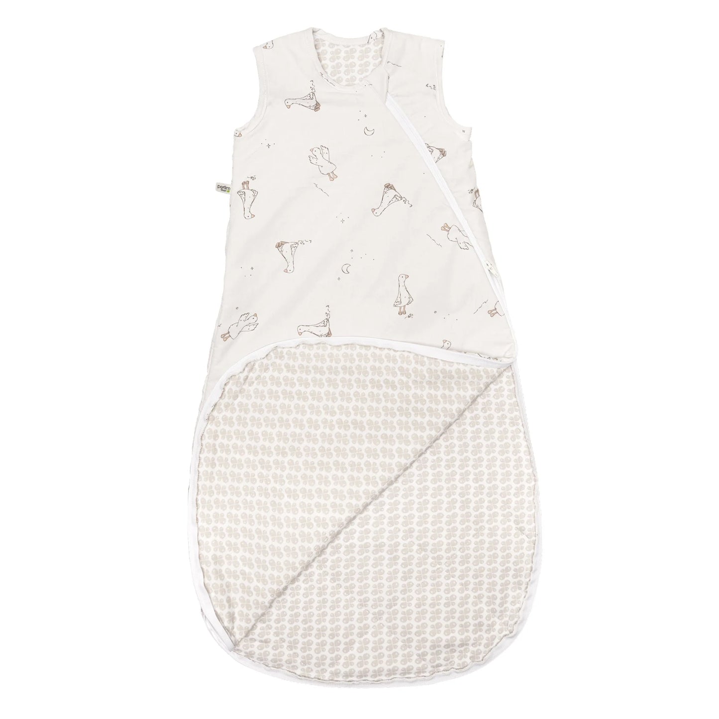 Sac de nuit coton tissé - Petites Oies (2 tog)