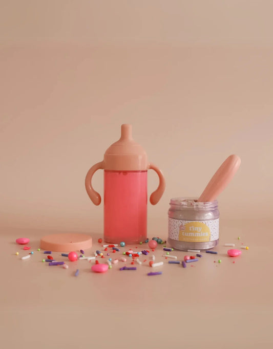 COFFRET CADEAU - GÂTEAU D'ANNIVERSAIRE ET LAIT À LA FRAISE