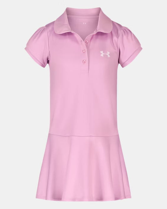 Robe polo -  25UASJH03R-698 - Rose - 2 à 7 ans