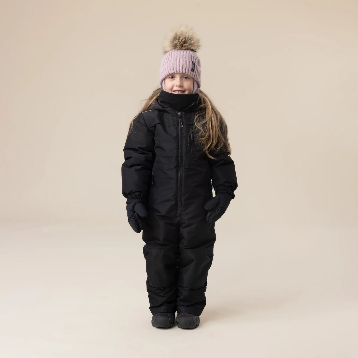 Habit de Neige 1 Pièce - Noir - F26PTM600 - 2 à 8 ans