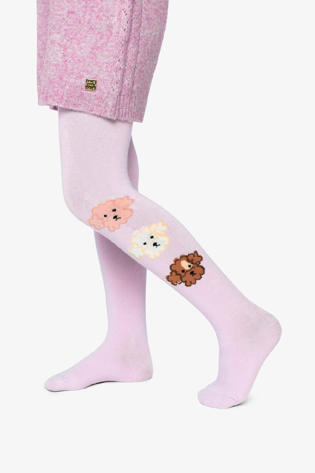 Collants - Chic caniche - J20IT-05180 - 3 à 8 ans