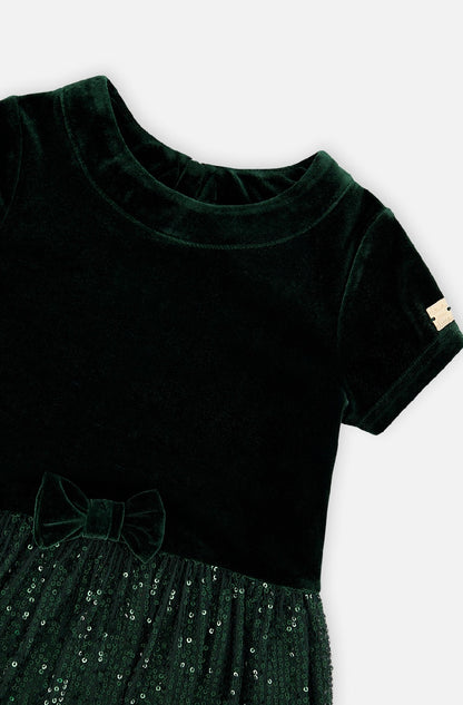 Robe - J20OG90-03930 - Noël élégant - 2 à 10 ans