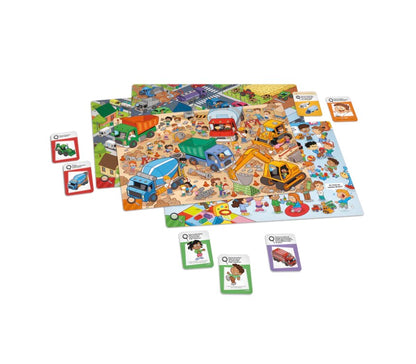 Jeu éducatif - Cherche, trouve et découvre : les camions