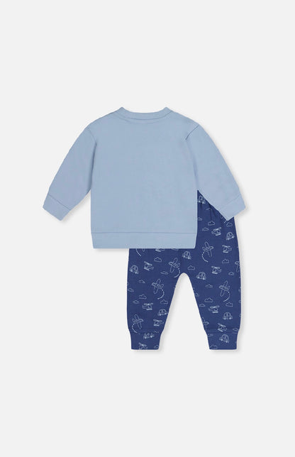 Ensemble chandail et pantalon - J20C10-04005 - Air & Asphalte - 3 à 24 mois