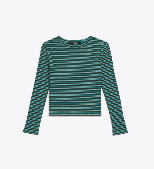 Chandail à manches longues LILLY KNIT - Vert -  8 à 14 ans