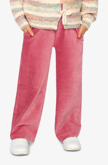 Pantalon jambes larges - J20K22-06930 - Douce poésie - 2 à 10 ans