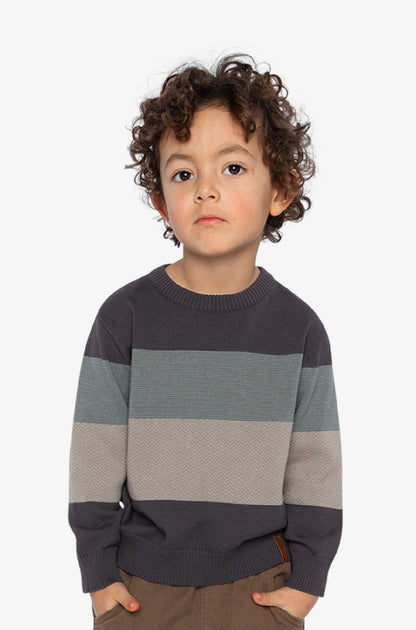 Chandail en tricot - J20OBT30-0999 - Noël élégant - 2 à 10 ans