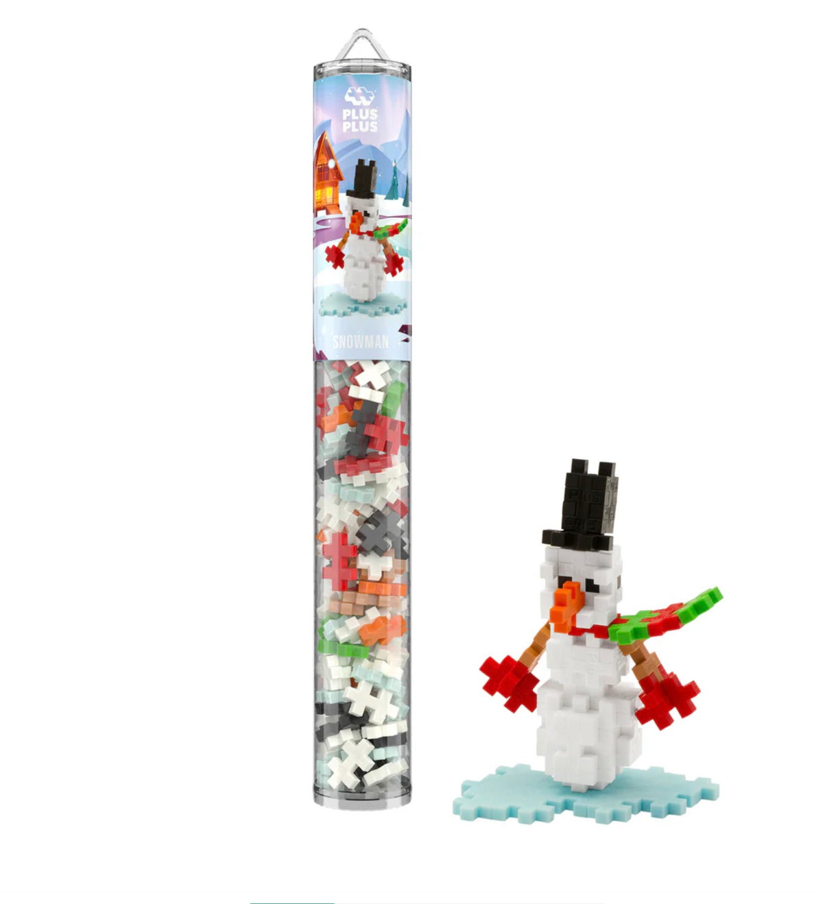 TUBE BONHOMME DE NEIGE - 100 PIECES