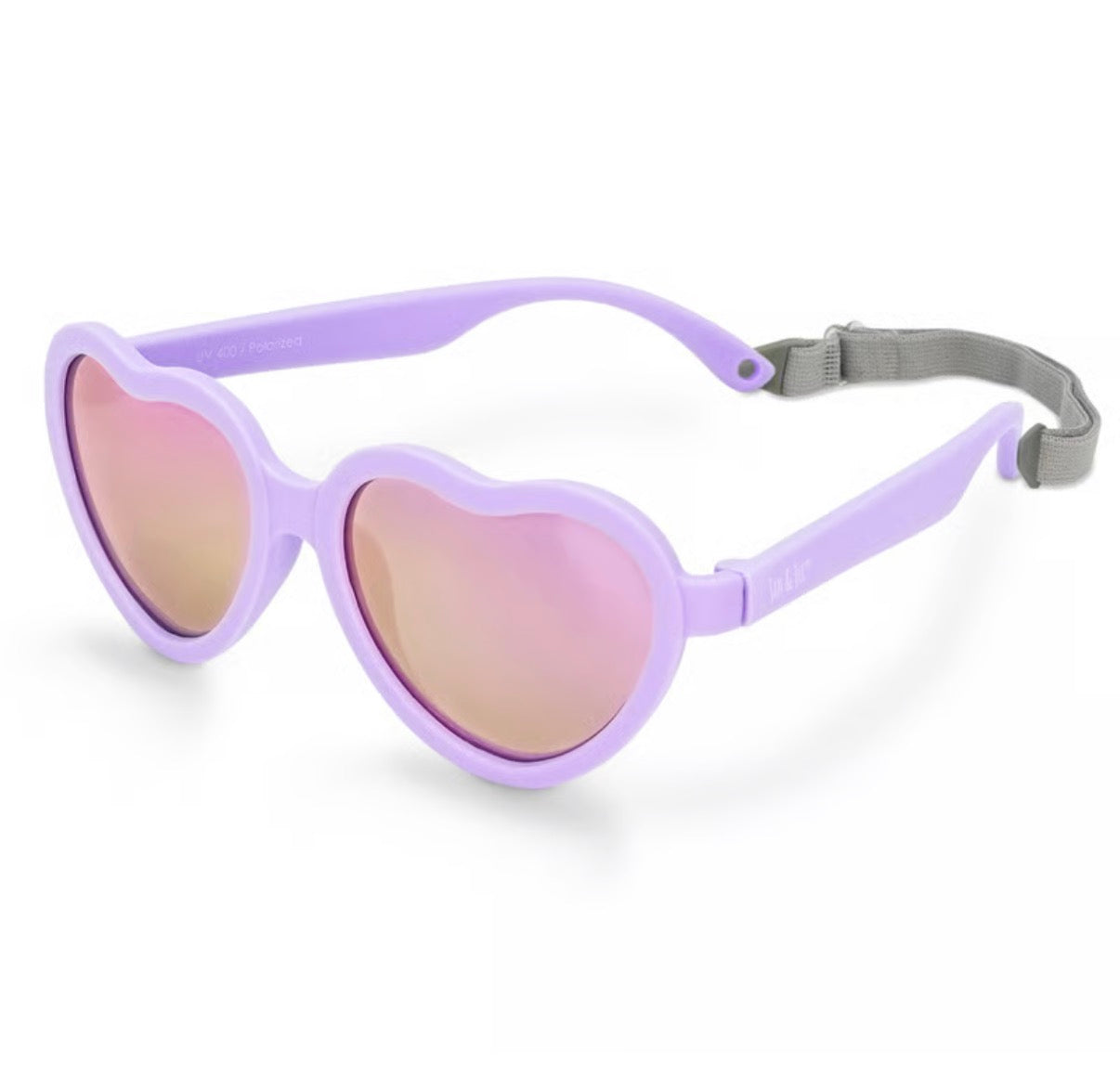 Lunettes de soleil - Cœur - Lavande