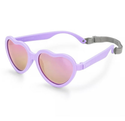 Lunettes de soleil - Cœur - Lavande