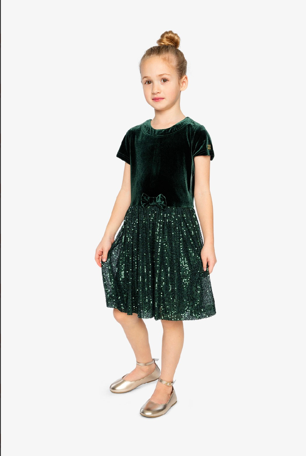 Robe - J20OG90-03930 - Noël élégant - 2 à 10 ans