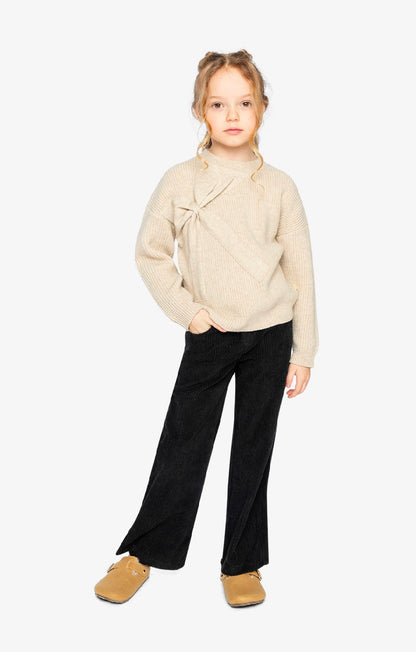 Chandail - J20HT31-01010 - Caramel noir - 2 à 10 ans