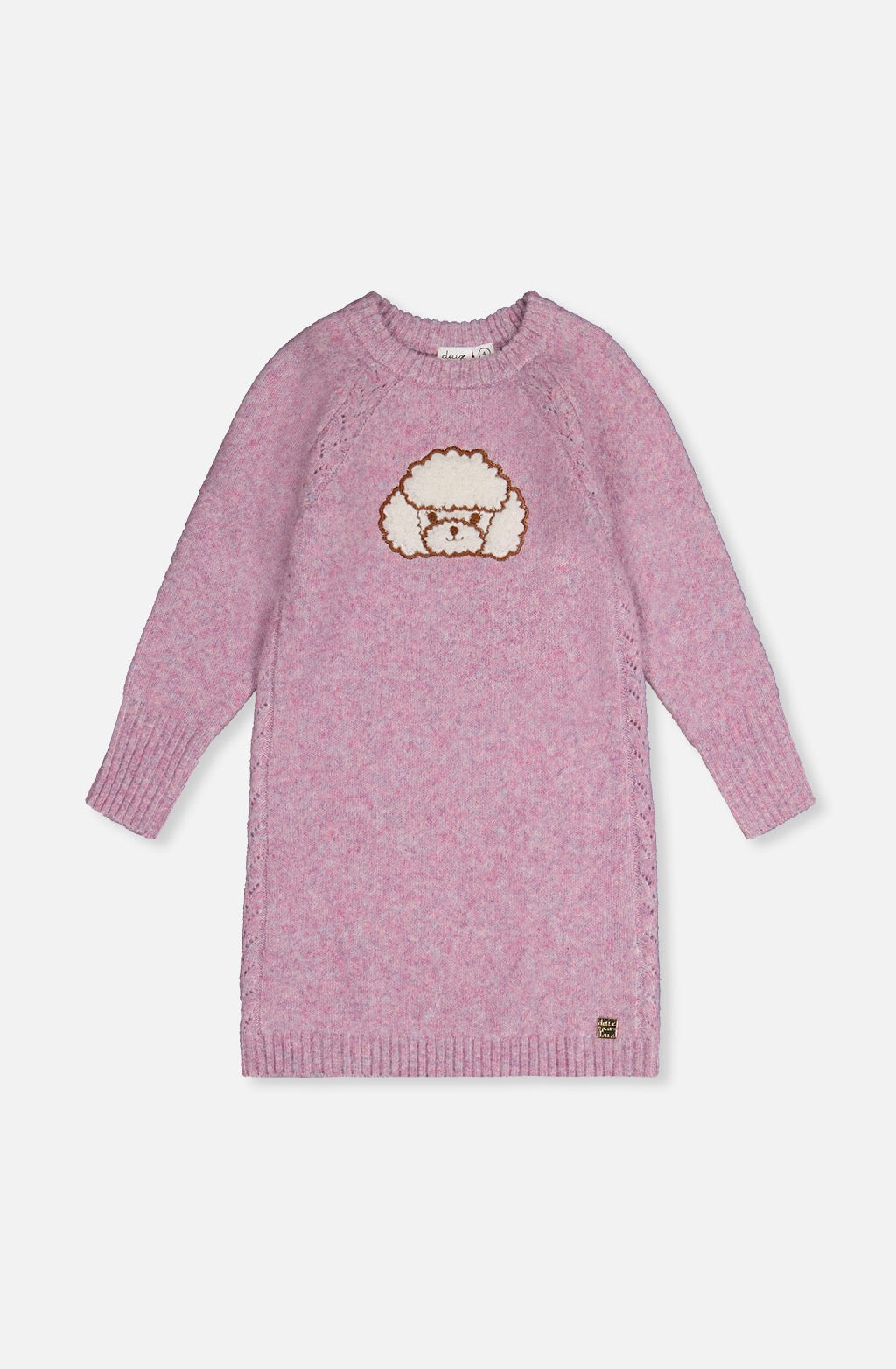 Robe en tricot - J20IT87-05180 - Chic caniche - 2 à 8 ans