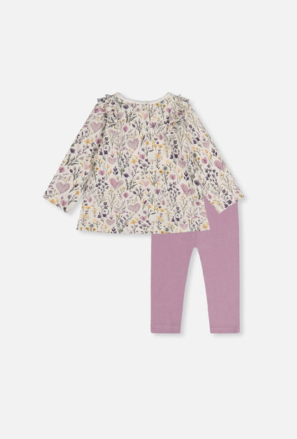 Ensemble chandail et pantalon - J20A12-2J234 - Rêve lavande - 3 à 24 mois