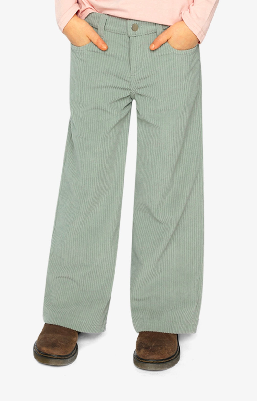 Pantalon jambes larges - J20YG21-03250 - Les essentiels filles - 2 à 10 ans