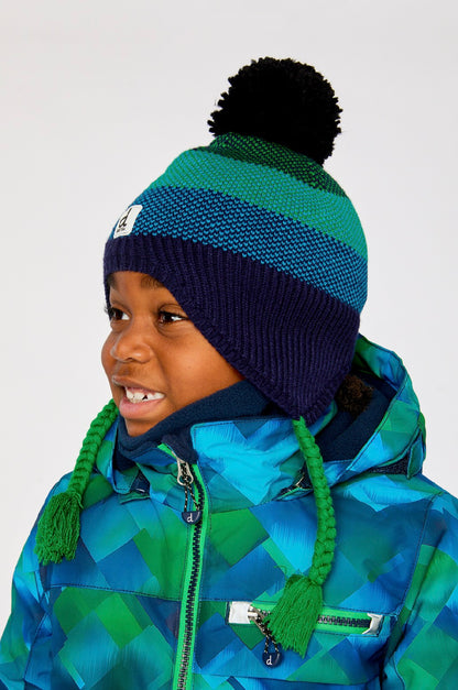 Tuque d’hiver Péruvien en tricot  J10Z25-1J071 - 2 à 8 ans