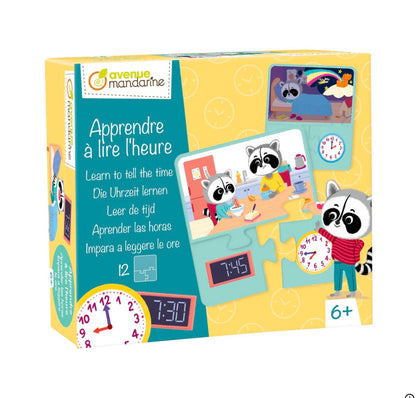 JEU ÉDUCATIF- APPRENDRE À LIRE L'HEURE