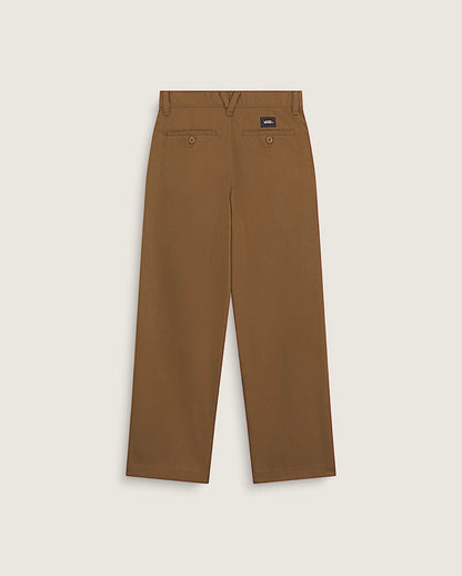 pantalon - Authentic Chino Loose - Brun -  8 à 14 ans