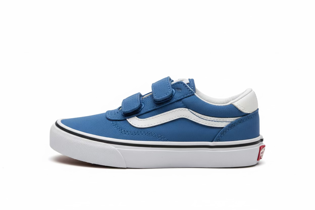 Souliers - Brooklyn Ls V - Cobalt/Blanc - 11E à 3J