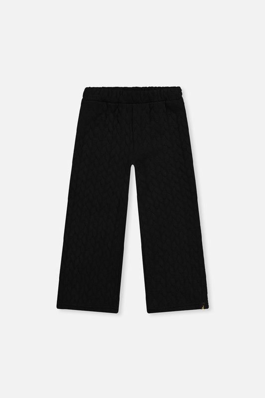 Pantalon jambes larges - J20YG22-09990 - Les essentiels filles - 2 à 10 ans