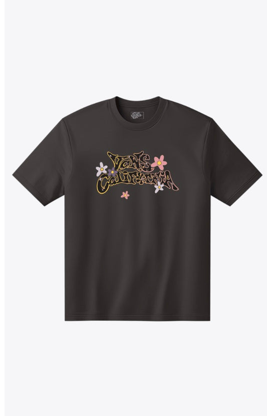 Chandail à manches courtes  CALI DITSY FLORAL - Noir -  8 à 14 ans