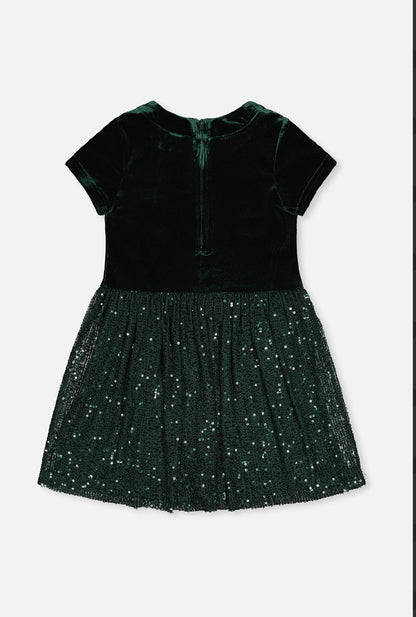 Robe - J20OG90-03930 - Noël élégant - 2 à 10 ans