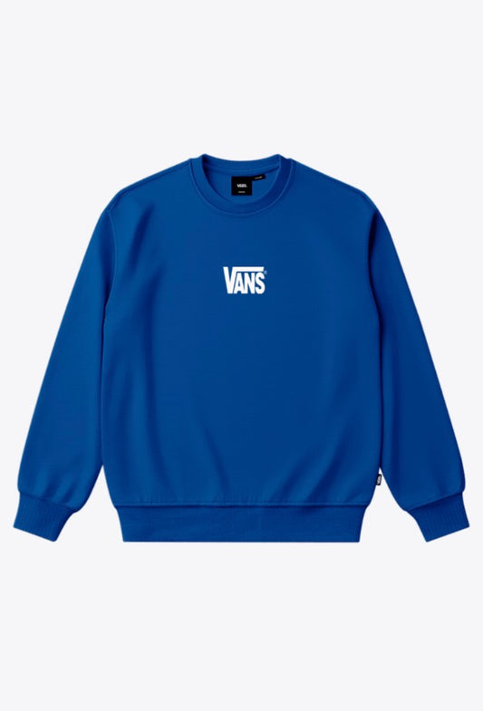 Chandail STRETCH LOGO CREW - Bleu -  8 à 14 ans