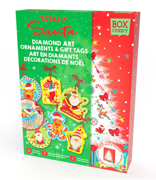 ENS. D'ART DIAMANTS DÉCOS DE NOËL