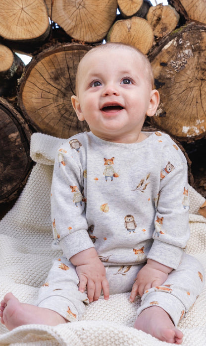 Ensemble chandail et pantalon - J20C10-2J240 - Bébé des bois - 3 à 24 mois