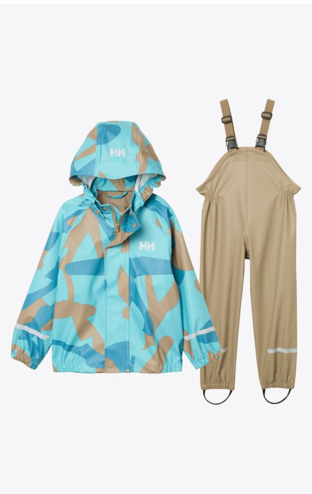 Ensemble de pluie - BERGEN 2.0 - 40511 PEBBLE AOP 758 - 1 à 8 ans