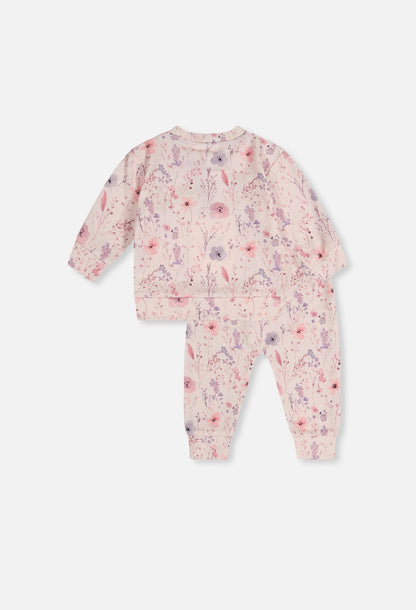 Ensemble chandail et pantalon - J20A11-2J235 - Chuchotis de fleurs - 3 à 24 mois