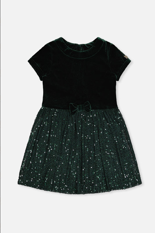 Robe - J20OG90-03930 - Noël élégant - 2 à 10 ans