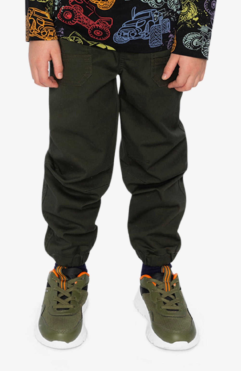 Pantalon Jogger extensible J20YB20-03690 - Les essentiels garçons - 2 à 10 ans