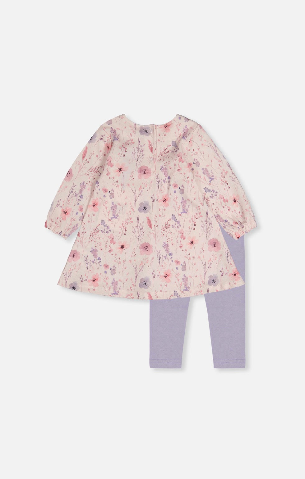 Ensemble tunique et legging - J20B10-2J235 - Chuchotis de fleurs - 3 à 24 mois