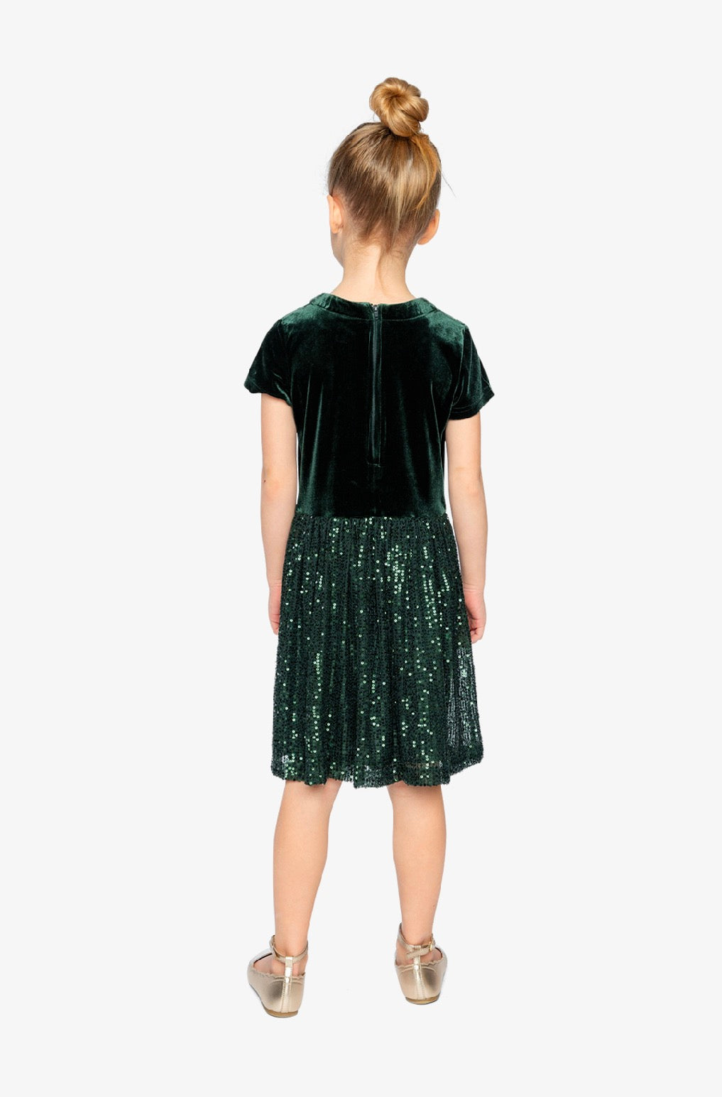 Robe - J20OG90-03930 - Noël élégant - 2 à 10 ans