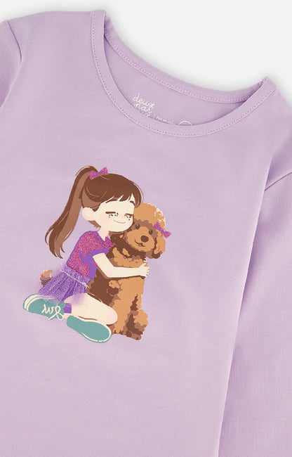 Chandail - J20I70-05180 - Chic caniche - 2 à 8 ans