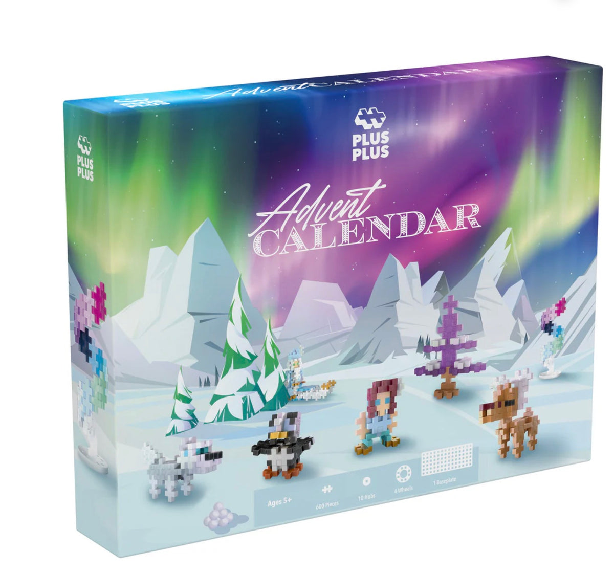 CALENDRIER DE L'AVENT - L'AVENTURE DES AURORES BORÉALES DU PÈRE NOËL - 600 PIÈCES
