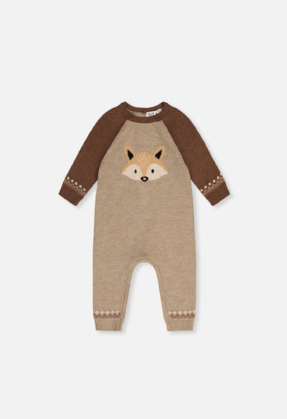 Barboteuse en tricot - J20DT40-01210 - Bébé des bois - 3 à 24 mois