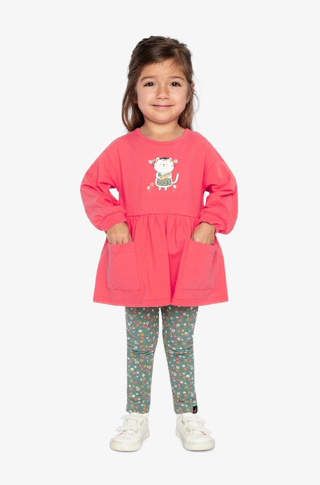 Tunique - J20E76-06280C - Petites moustaches - 2 à 8 ans