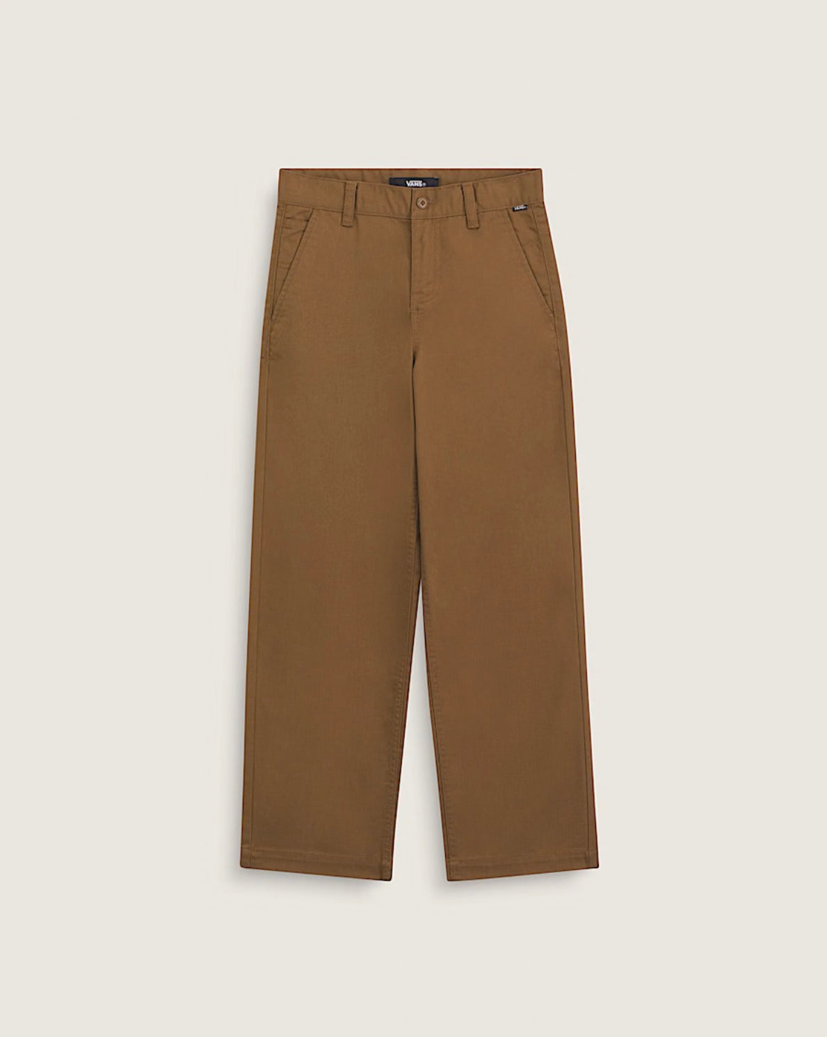 pantalon - Authentic Chino Loose - Brun -  8 à 14 ans