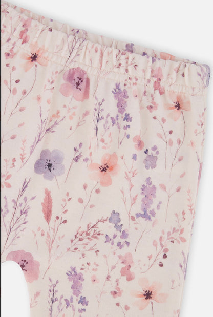Ensemble chandail et pantalon - J20A11-2J235 - Chuchotis de fleurs - 3 à 24 mois