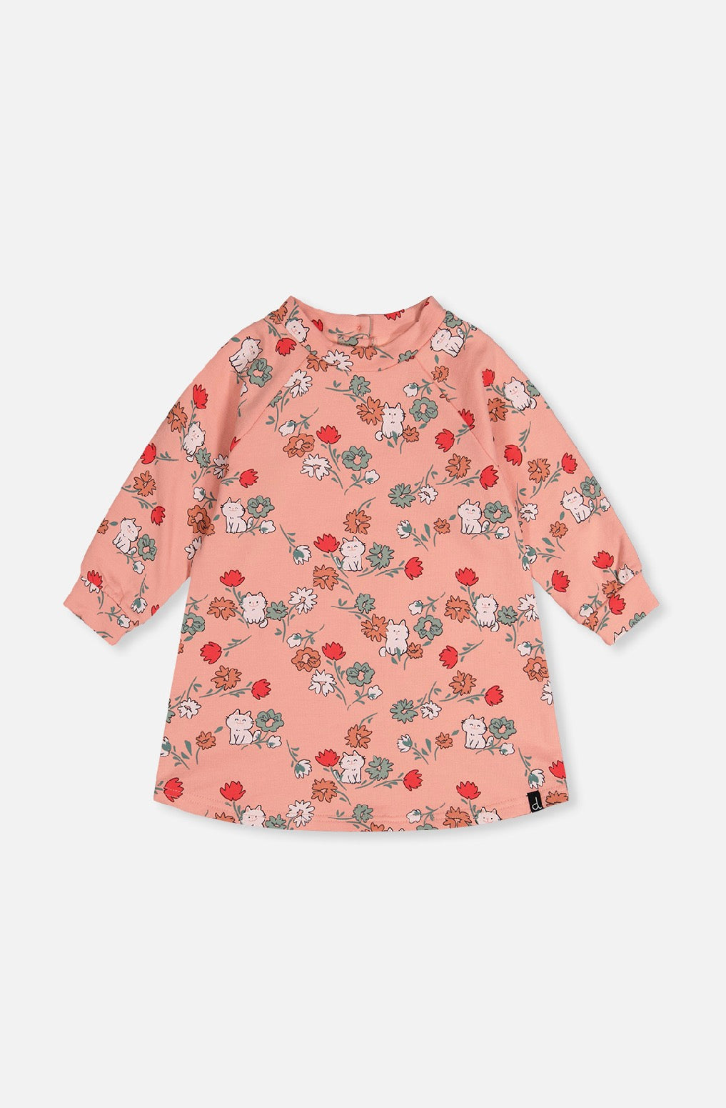 Robe en french terry - J20E85-2J254B - Petites moustaches - 2 à 8 ans