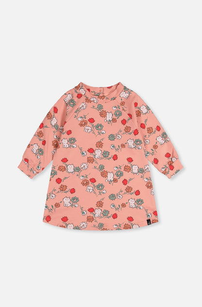 Robe en french terry - J20E85-2J254B - Petites moustaches - 2 à 8 ans
