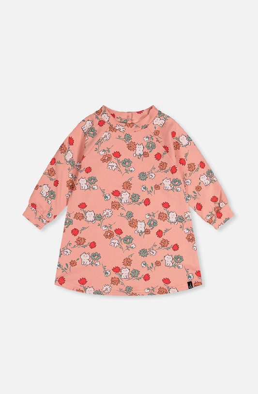 Robe en french terry - J20E85-2J254B - Petites moustaches - 2 à 8 ans