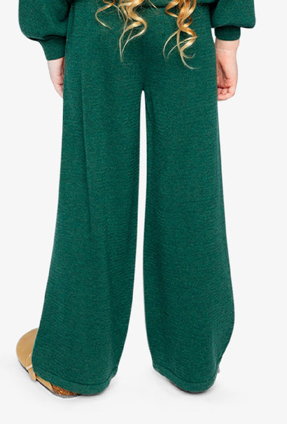Pantalon jambes larges - J20GT20-03013 - Fraises givrées - 2 à 10 ans