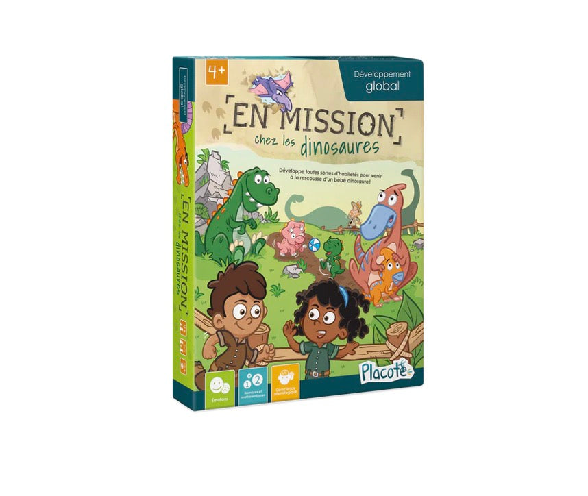 Jeu éducatif - En mission chez les dinosaures