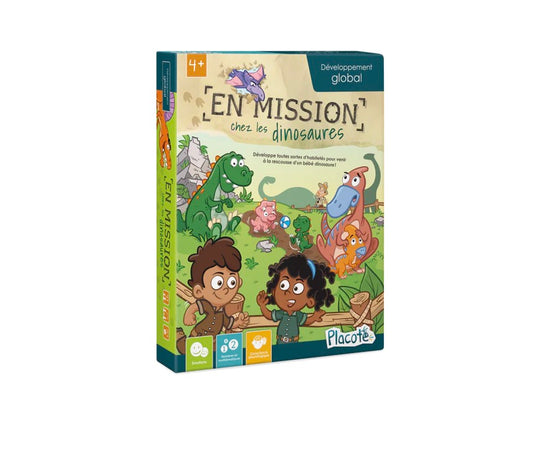 Jeu éducatif - En mission chez les dinosaures