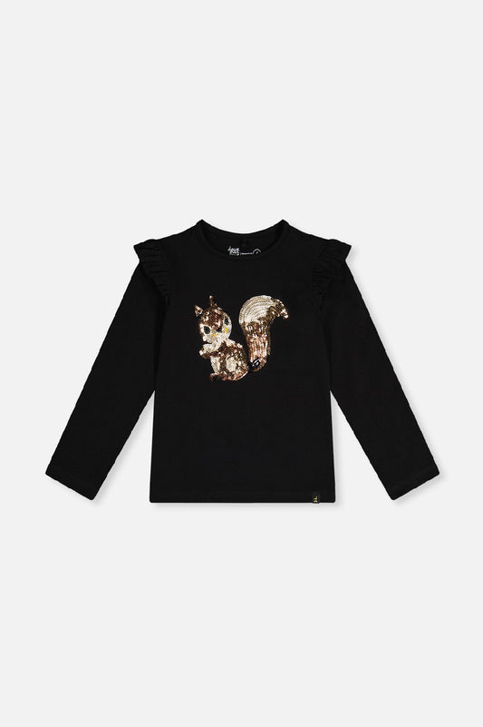 Chandail - J20H70-09990 - Caramel noir - 2 à 10 ans
