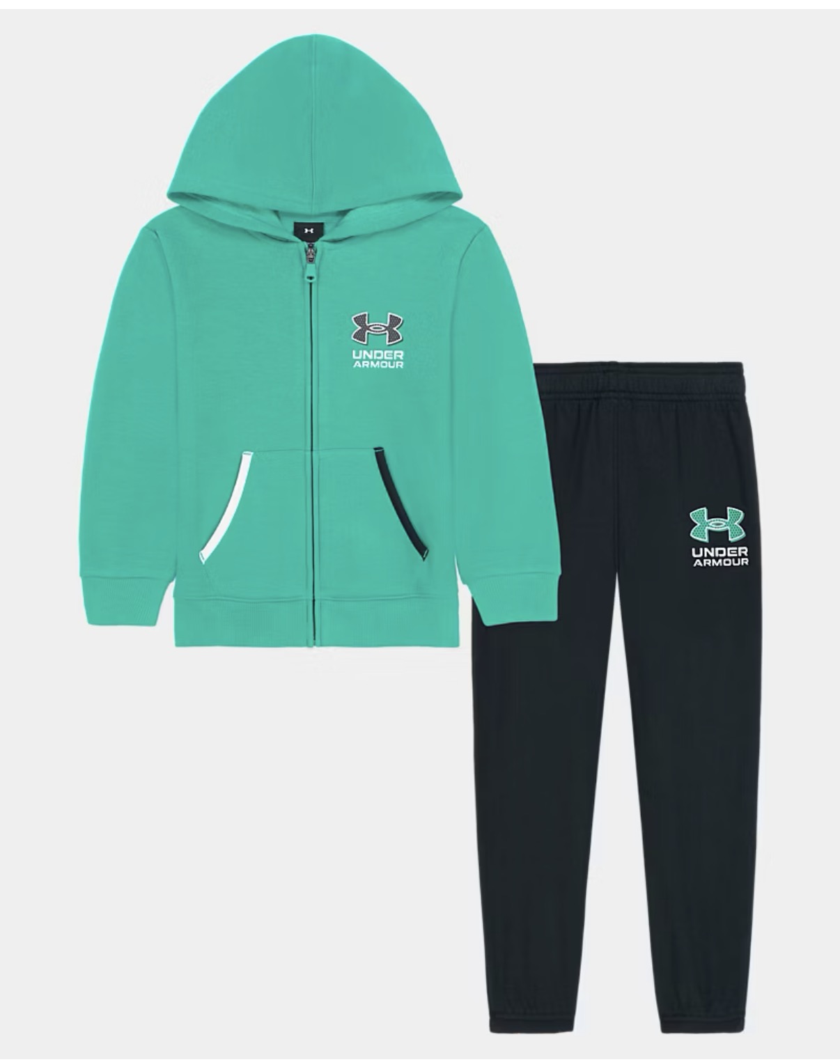Ensemble veste et Jogger  Vert/Noir - 4 à 7 ans